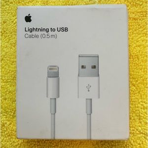 APPLE LIGHTING TO USB CABLE 0.5m